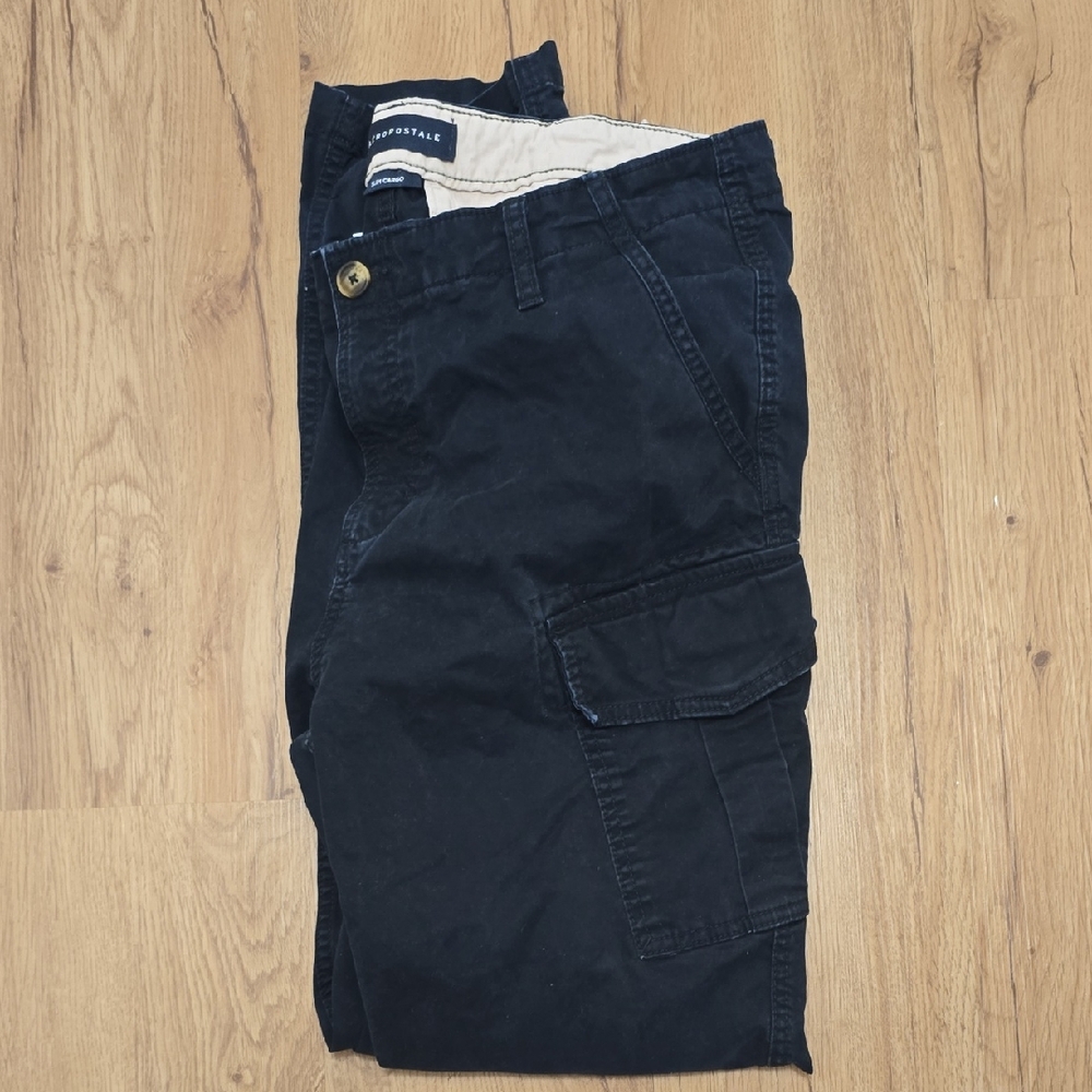 Aeropostale Men's Dark Cargo Pants